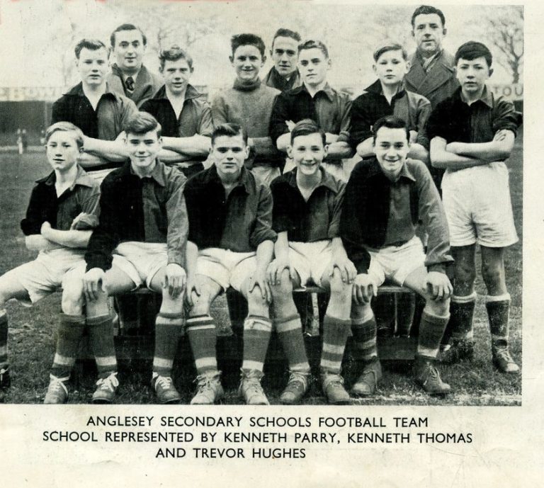 Anglesey District Schools' team - soccerscrapbook